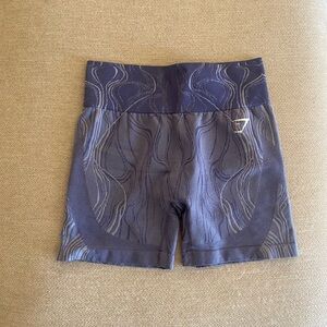 Gymshark Camouflage Adapt Biker Shorts - Size Large